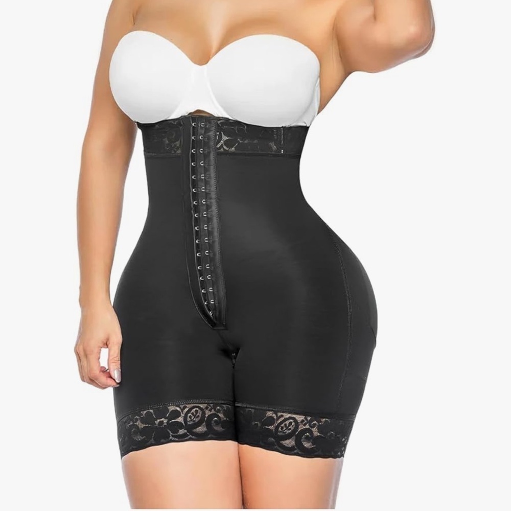 YIANNA Tummy Control Shapewear for Women Strapless Fajas L